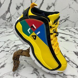 Men’s Fila Grant Hill 2 Festival Yellow | Black | Multicolor Sneakers NWT